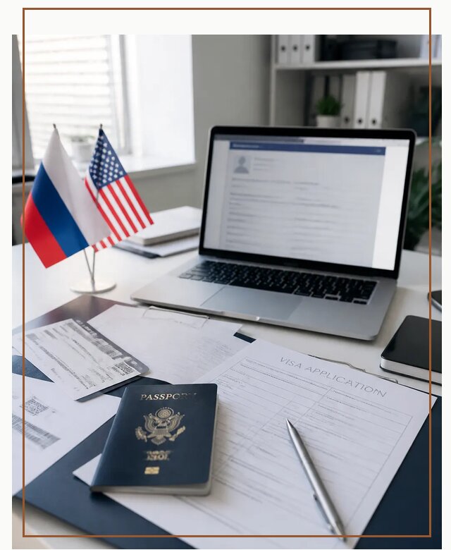 Оформление визы в США для туристов и бизнеса в Искитиме