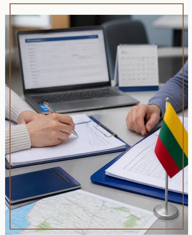 Профессиональное оформление визы в Литву для поездки в Искитиме