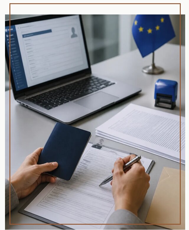 Оформление национальной визы D для переезда и работы в Искитиме