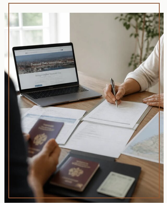 Оформление Digital Nomad и ВНЖ Португалии в Искитиме